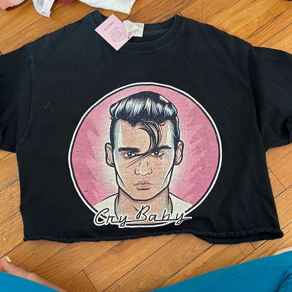 Cry baby crop top